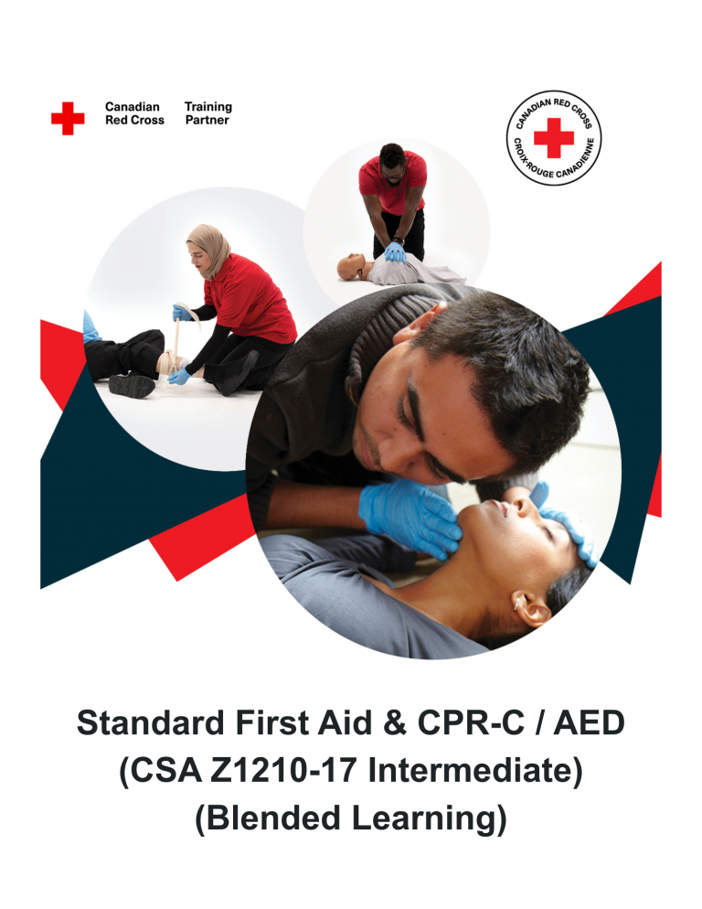 (BurnabyScouts) Standard First Aid + CPR-C/AED (CSA Z1210-17 Intermediate) (Blended Learning)