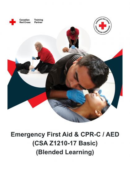 (UBC LKS) Emergency First Aid + CPR-C/AED (Blended Learning) (CSA Z1210-17 Basic)
